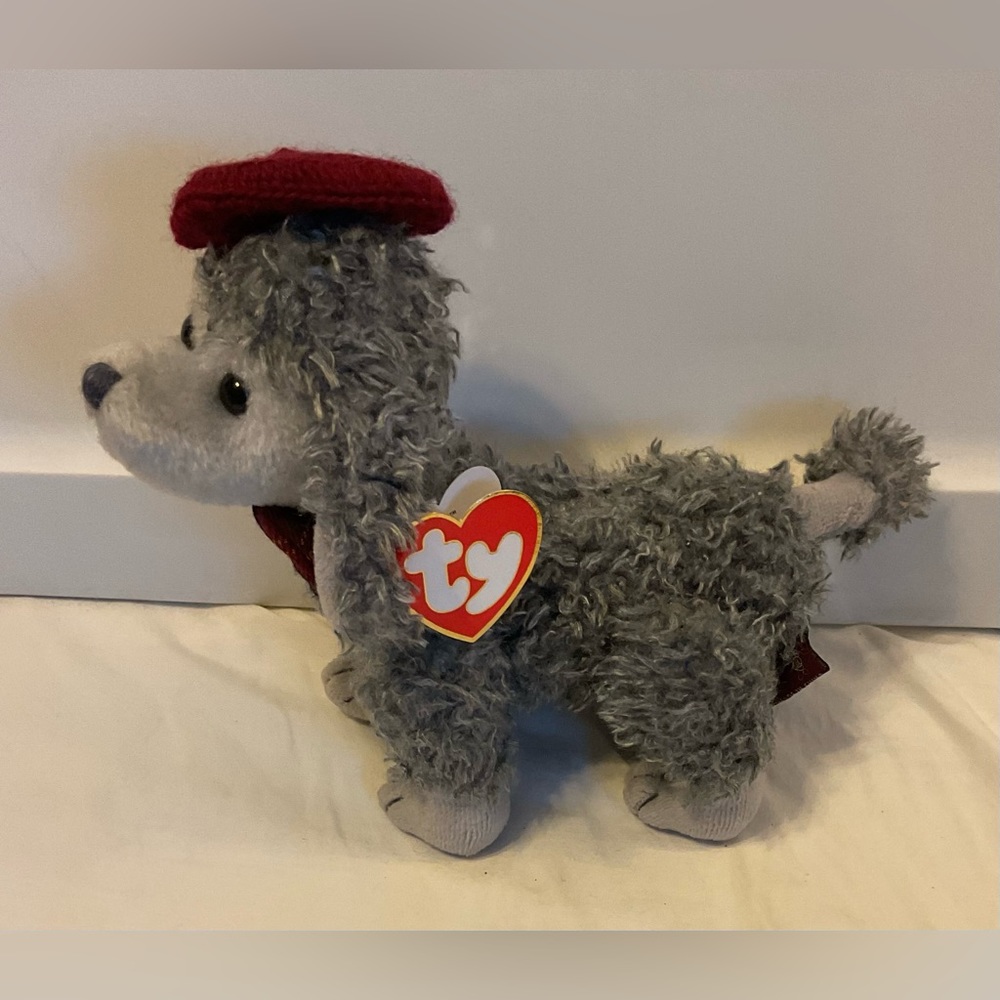 Ty Cheri stuffed poodle dog